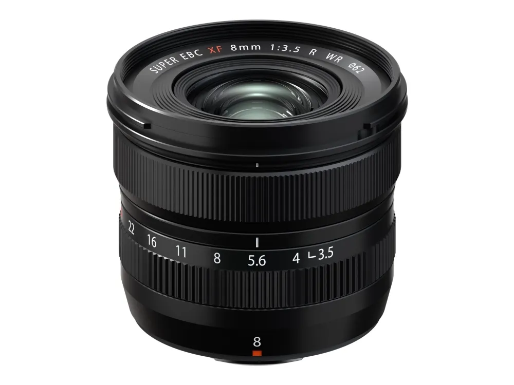 Fujinon XF - Vidvinkel objektiv - 8 mm - f/3.5 R WR - Fujifilm X Mount - for X Series