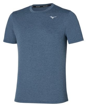 Maillot manches courtes Mizuno Impulse Core Bleu Homme