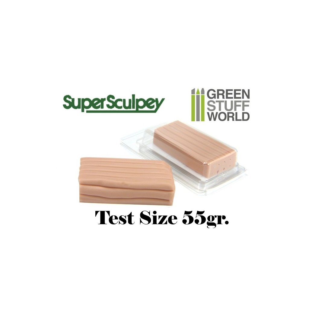 Super Sculpey Beige 55 gr. - Taille d'essai
