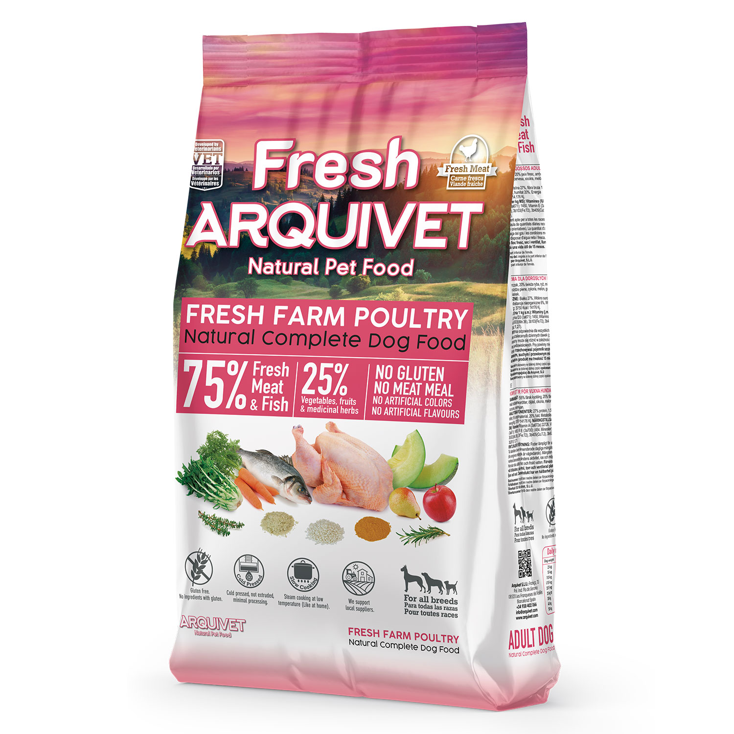 Frango fresco de fazenda - 100g