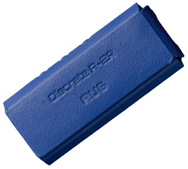 Cayin RU6 étui en cuir Bleu Étuis et protections