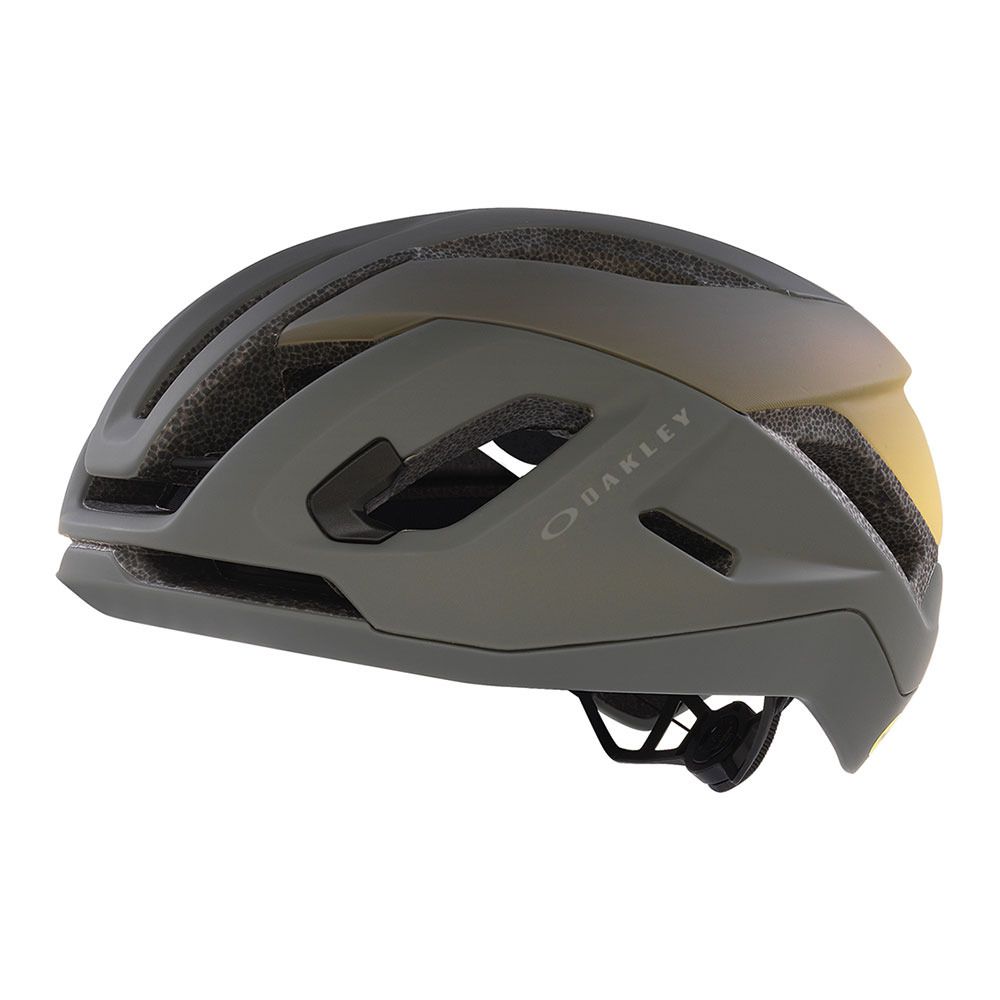 Oakley ARO5 RACE - Casque route dark gray/lght crry
