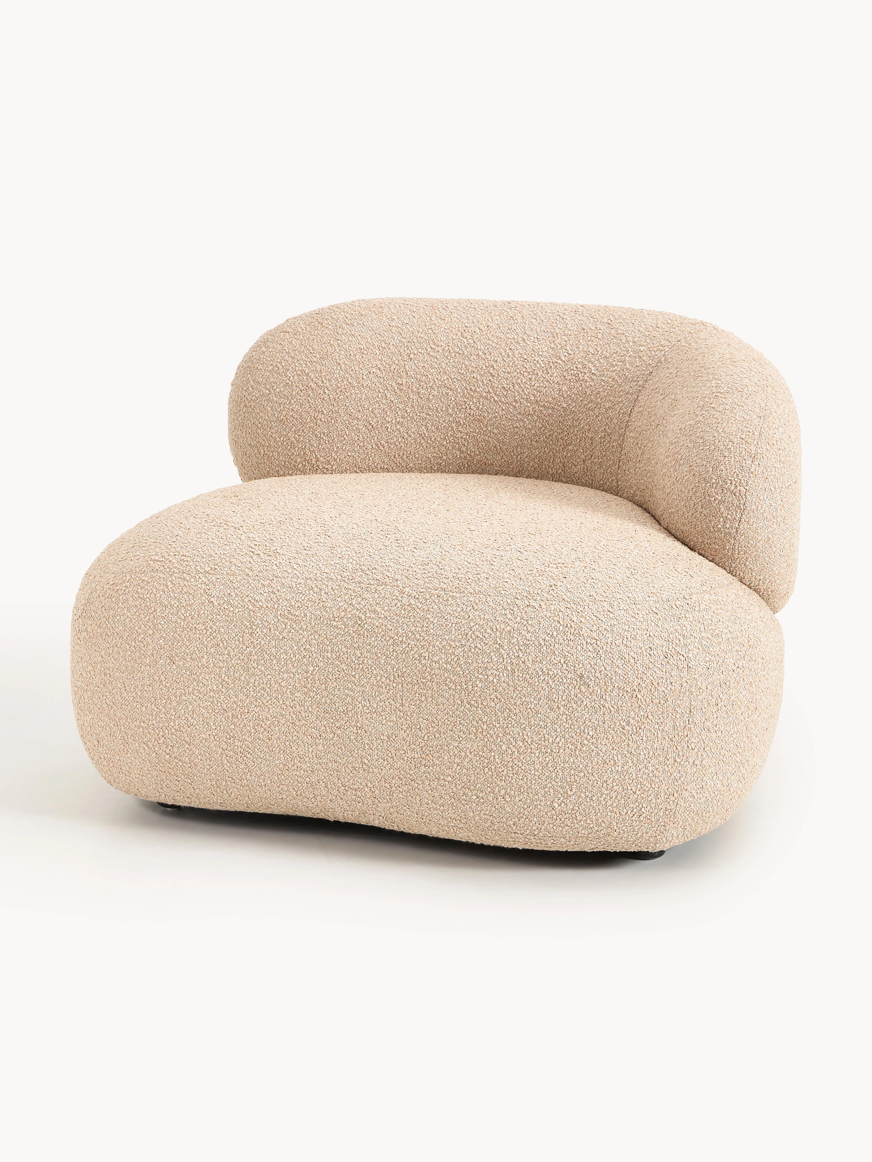 Bouclé loungefauteuil Alba