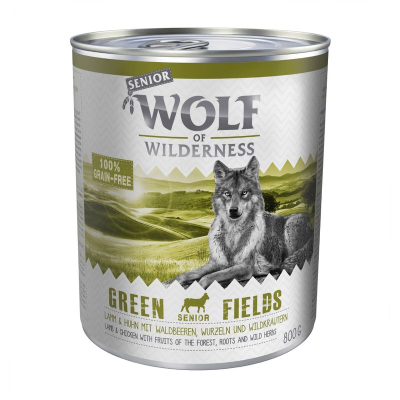Lot Wolf of Wilderness Senior 24 x 800 g