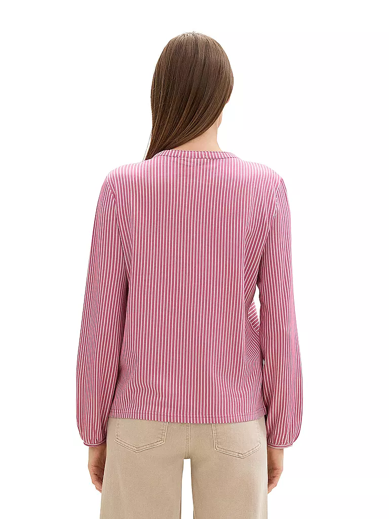 TOM TAILOR Langarmshirt  pink