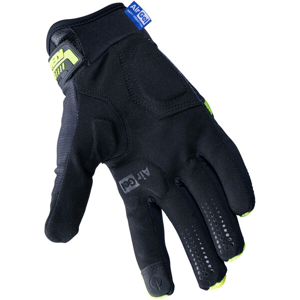 Kenny - Gants Defender Noir / Jaune fluo