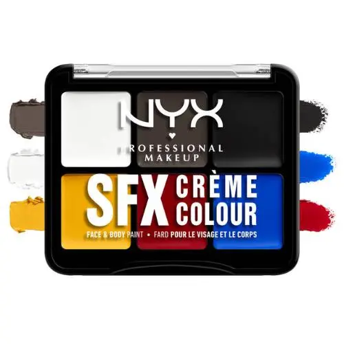 Halloween 24 Sfx Face & Body Paint Palette Primar
