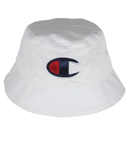 Champion B?llehat - Hvid m. Logo
