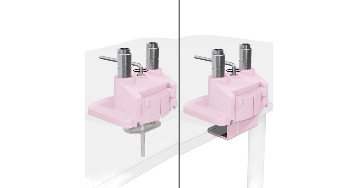 ArozziAlzare Neo Duo - Gas Spring Monitor Arm - Pink monitorarm  (Roze)