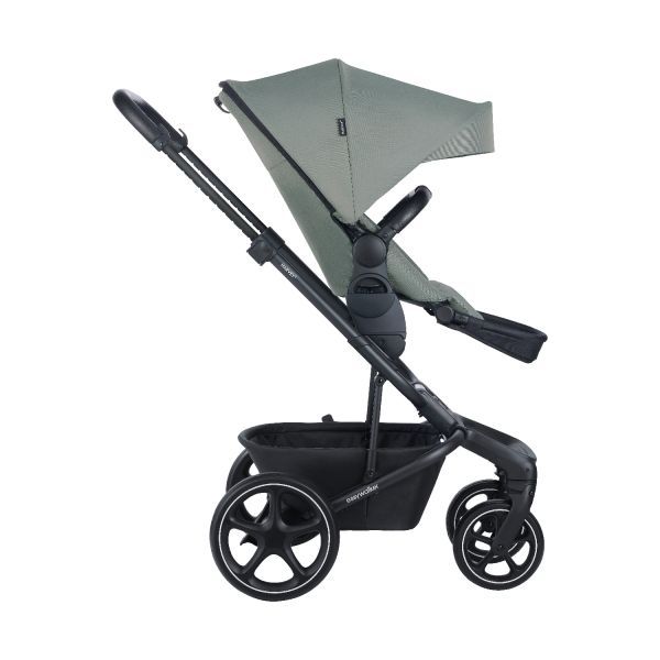 Easywalker Harvey 5 Kinderwagen 4-in-1 - Pebble Grey | Maxi-Cosi Pebble 360 Pro 2 Autostoeltje | Maxi-Cosi FamilyFix 360 Pro