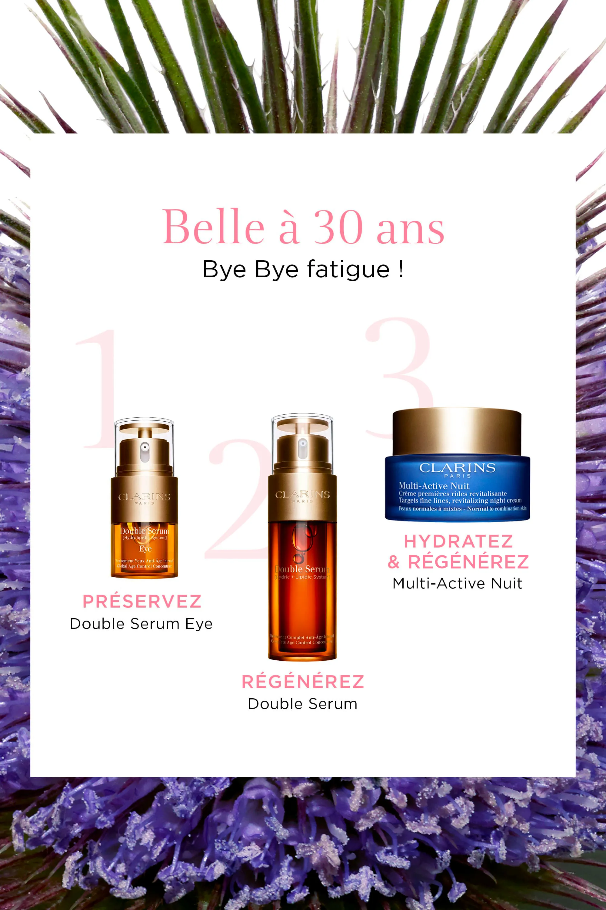 Clarins Crème nuit premières rides Multi-Active