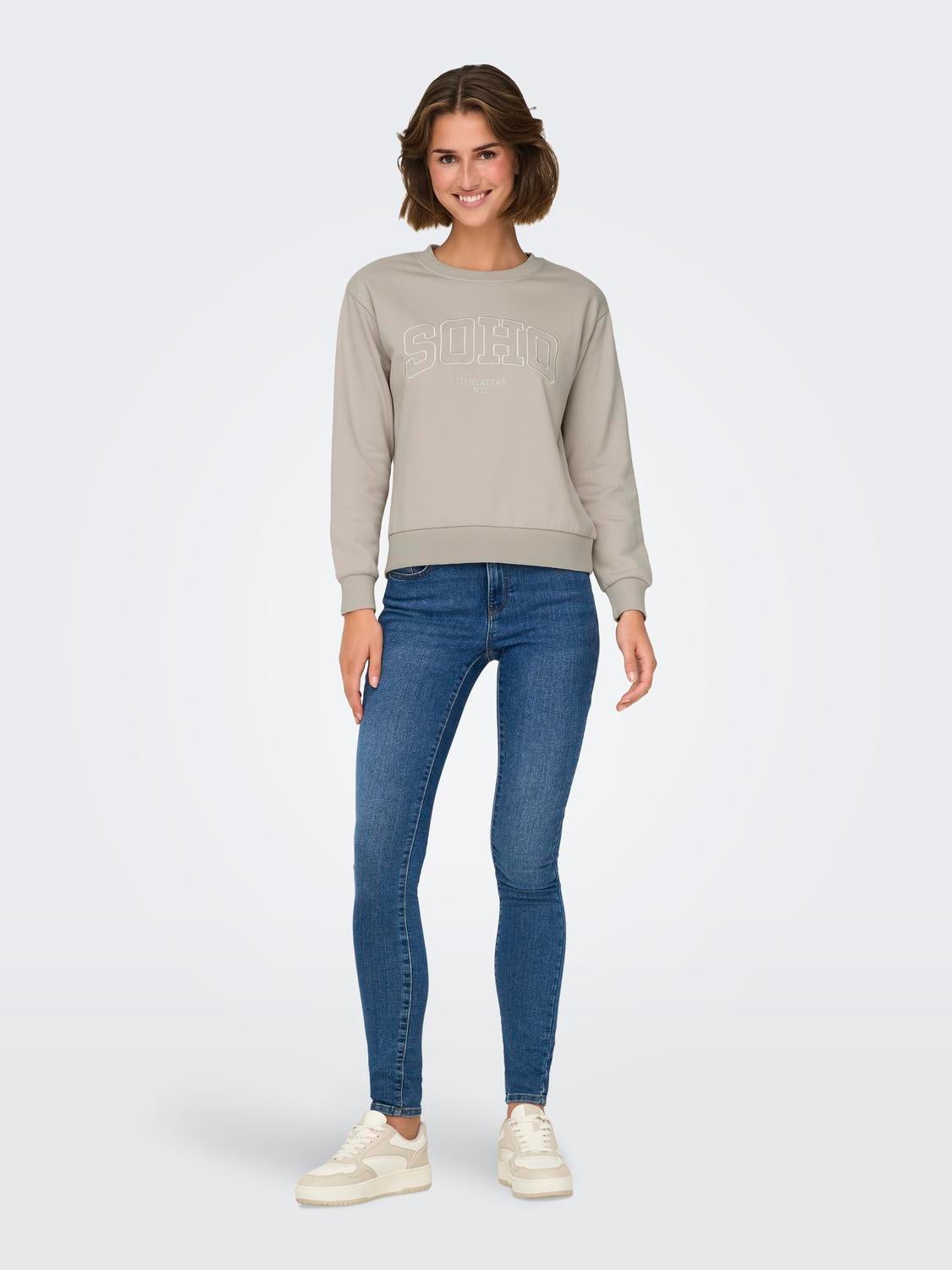 JDYPARIS Sweatshirt Chateau Gray