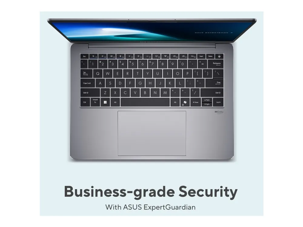 ASUS ExpertBook P5 P5405CSA-NZ0118X - Intel Core Ultra 5 - 226V / op til 4.5 GHz - Win 11 Pro - Arc Graphics 130V - 16 GB RAM - 512 GB SSD NVMe - 14
