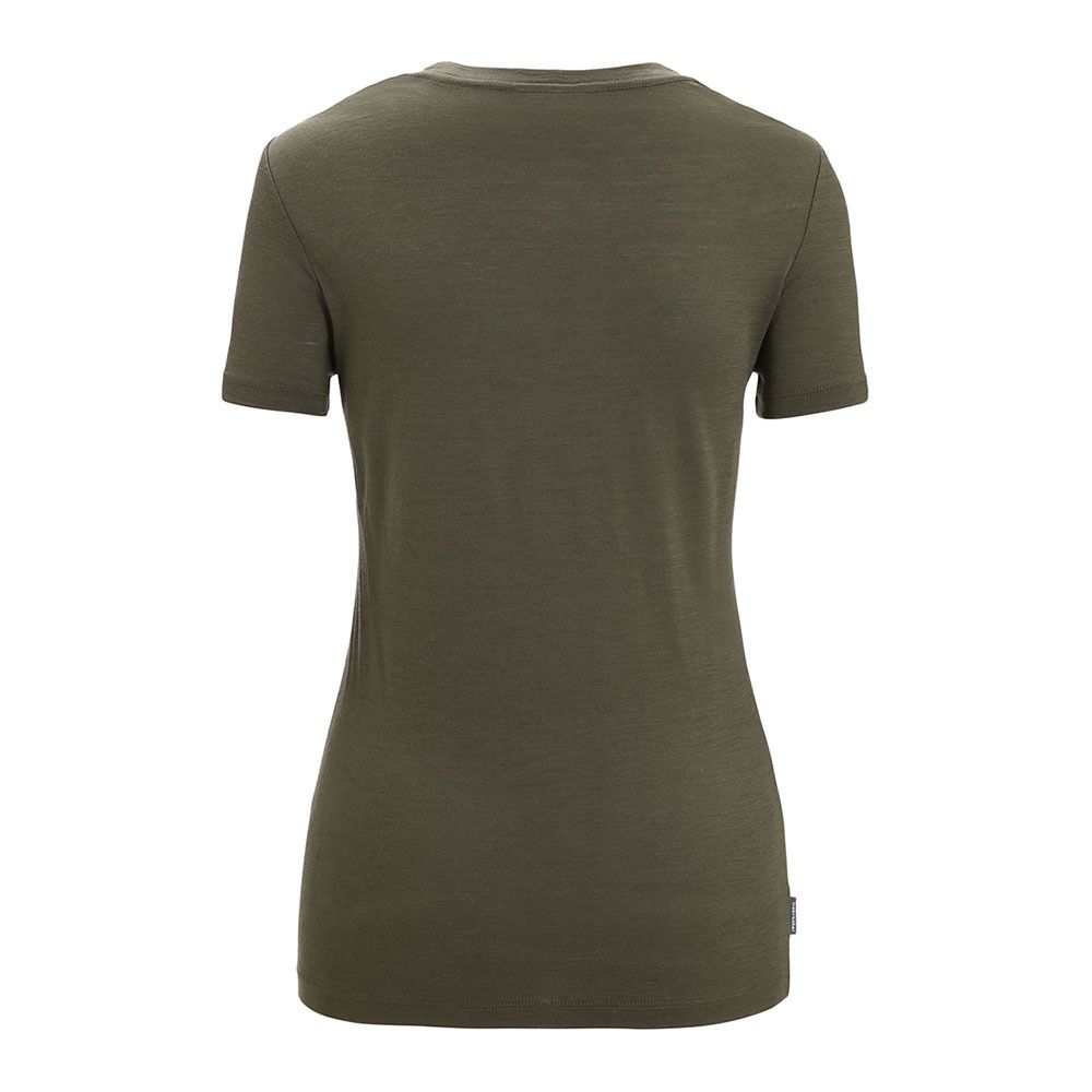 Icebreaker TECH LITE II - Tee-shirt Femme loden