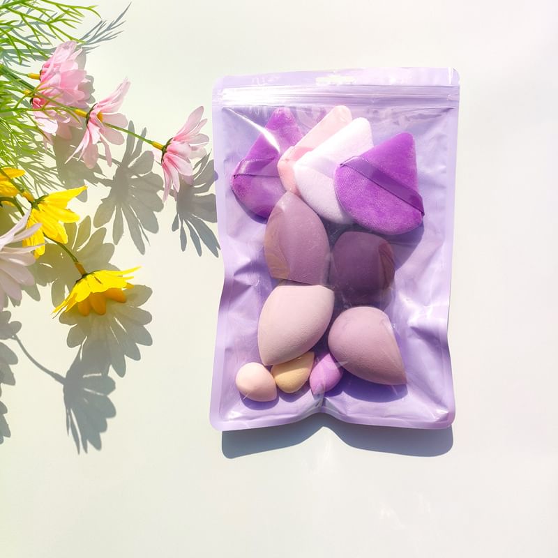 Sweetpourin - Set van 11: Make-upblenderspons