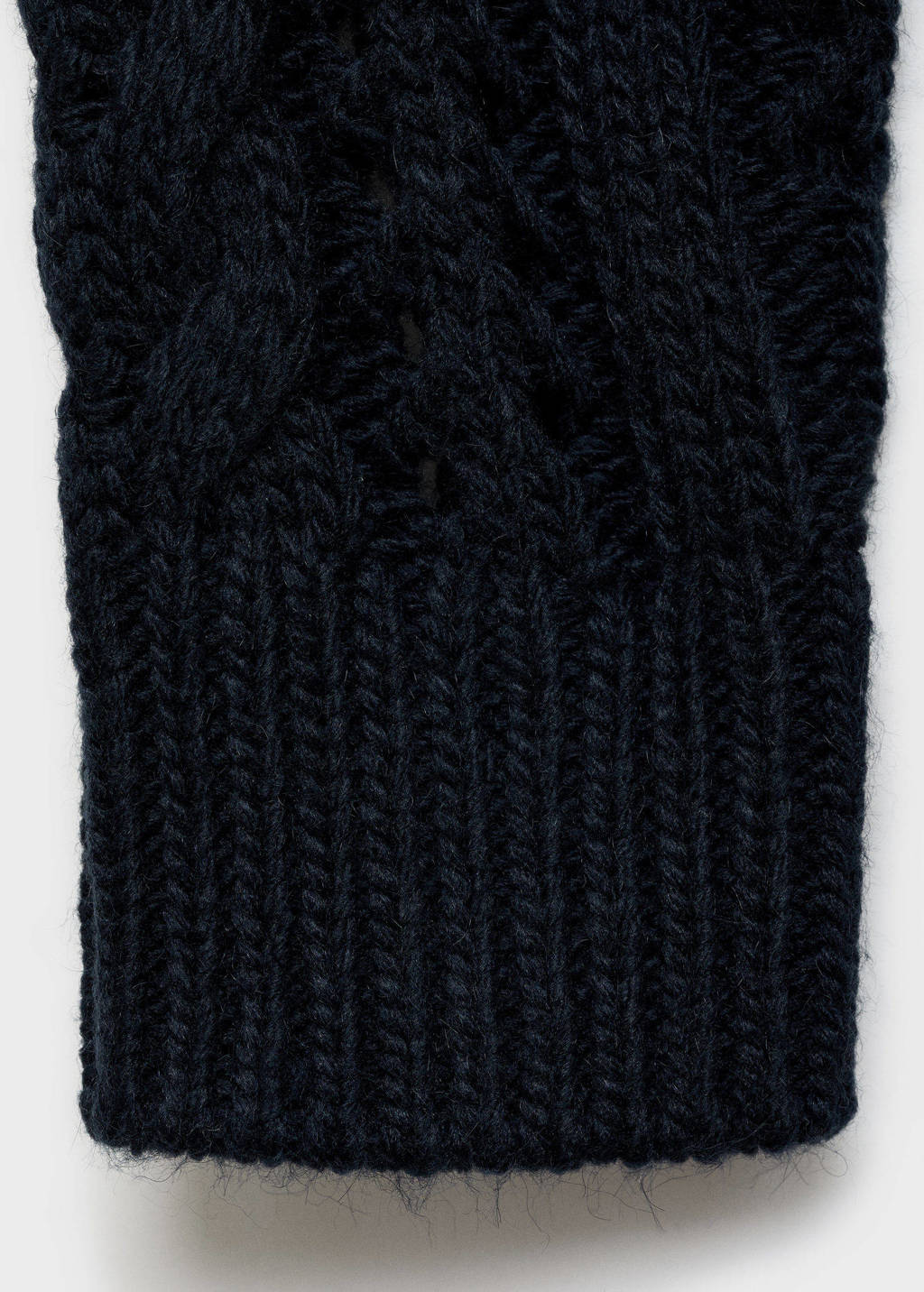 MANGO TEEN trui marine grof gebreid