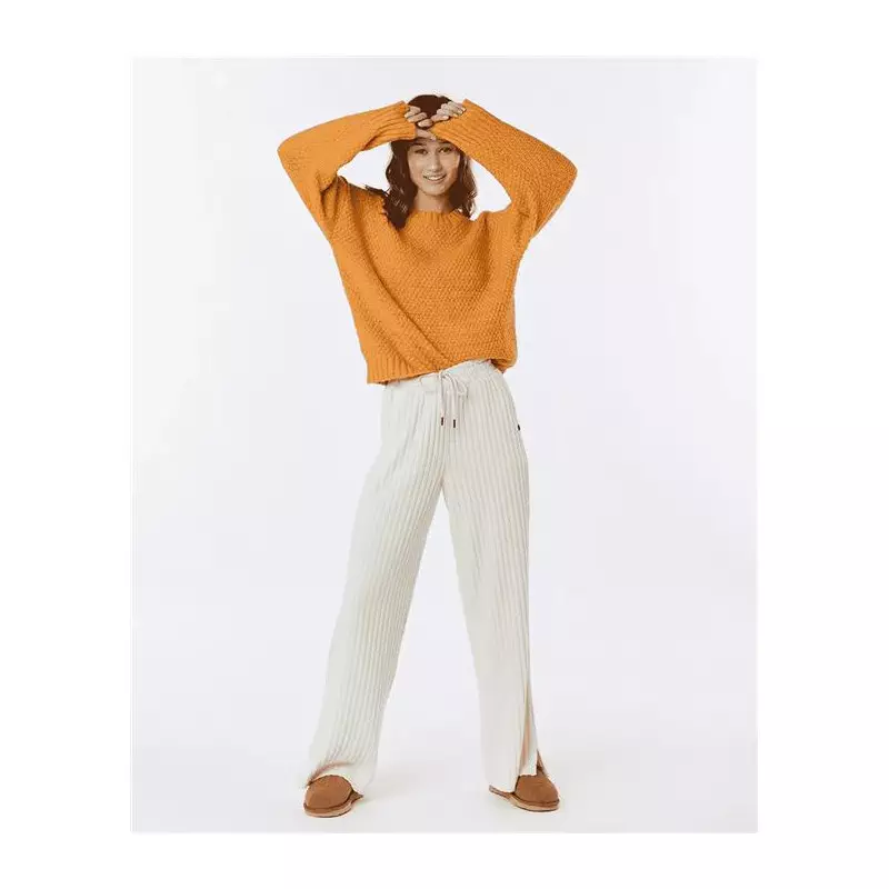 Pull femme RIPCURL Soleilo Sweater Orange
