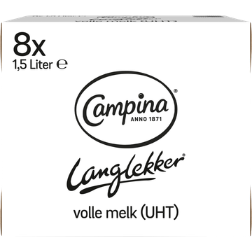 Campina Langlekker Volle Melk 1,5 L