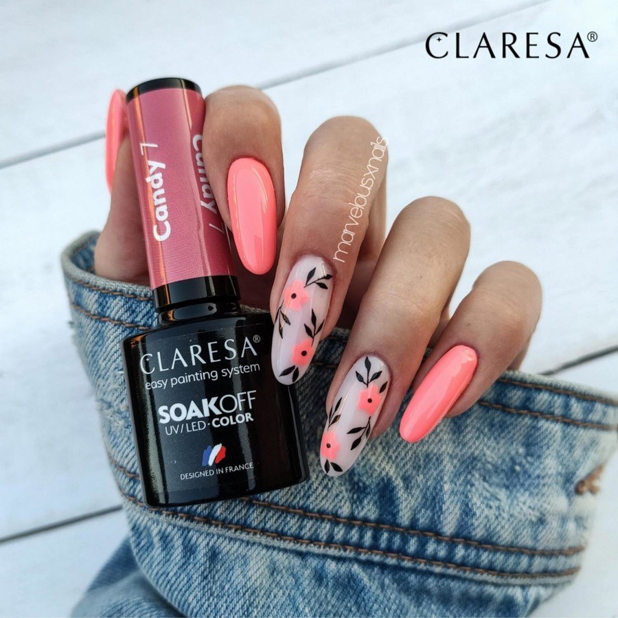 Claresa Nail Polish Hybrid Soak Off Candy 07 5ml
