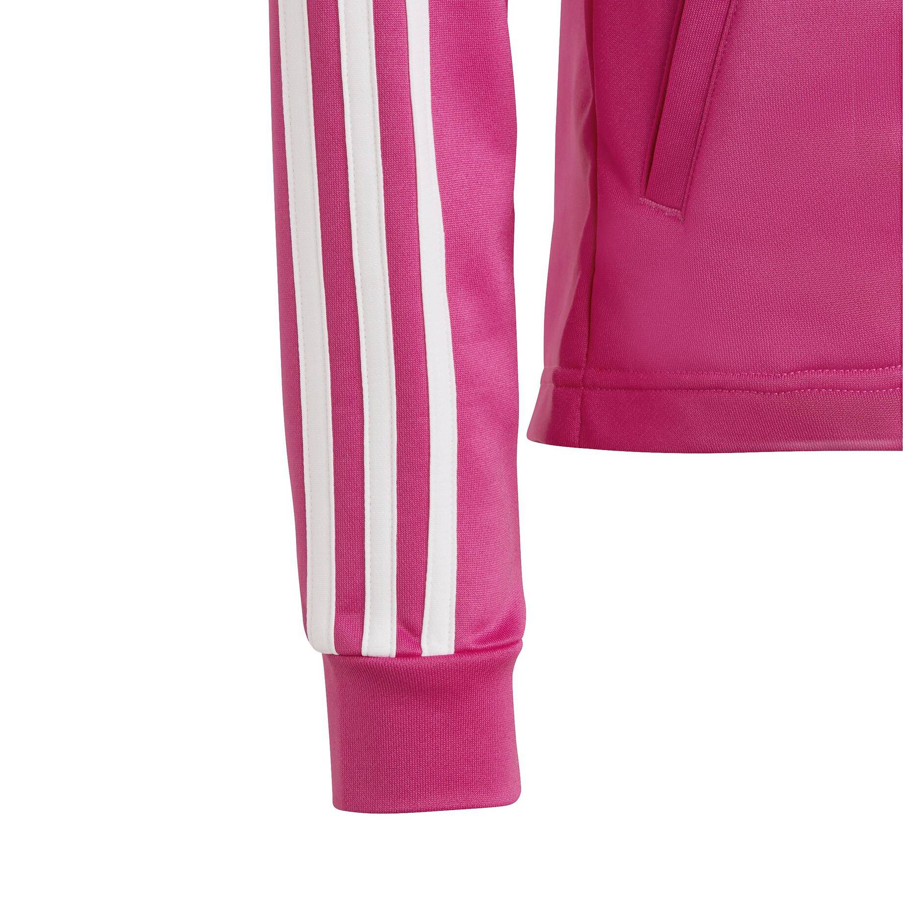 adidas Performance| Mädchen Trainingsjacke TRAIN ESSENTIALS 3S HOODED JACKET REGULAR FIT