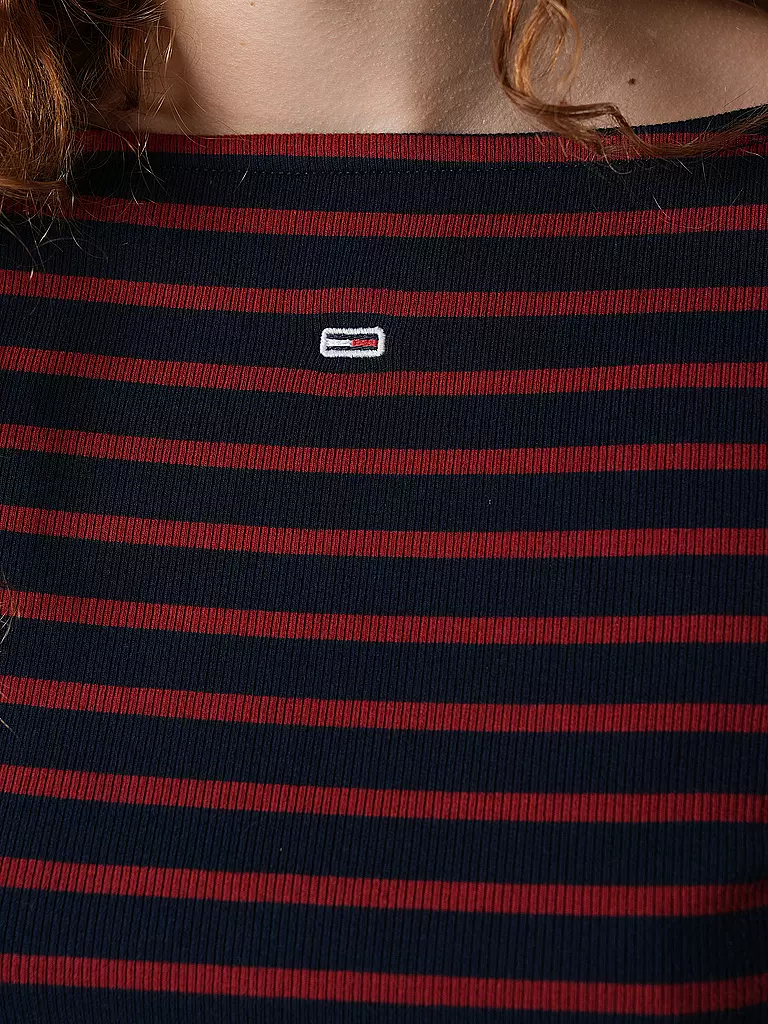 TOMMY JEANS Langarmshirt dunkelblau