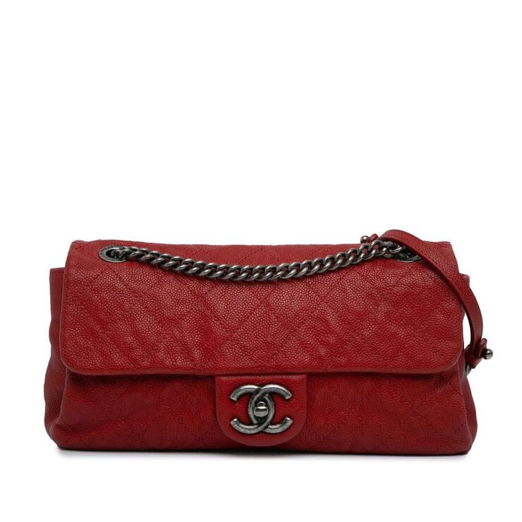 Chanel Vintage Chanel Crossbody Bag Red
