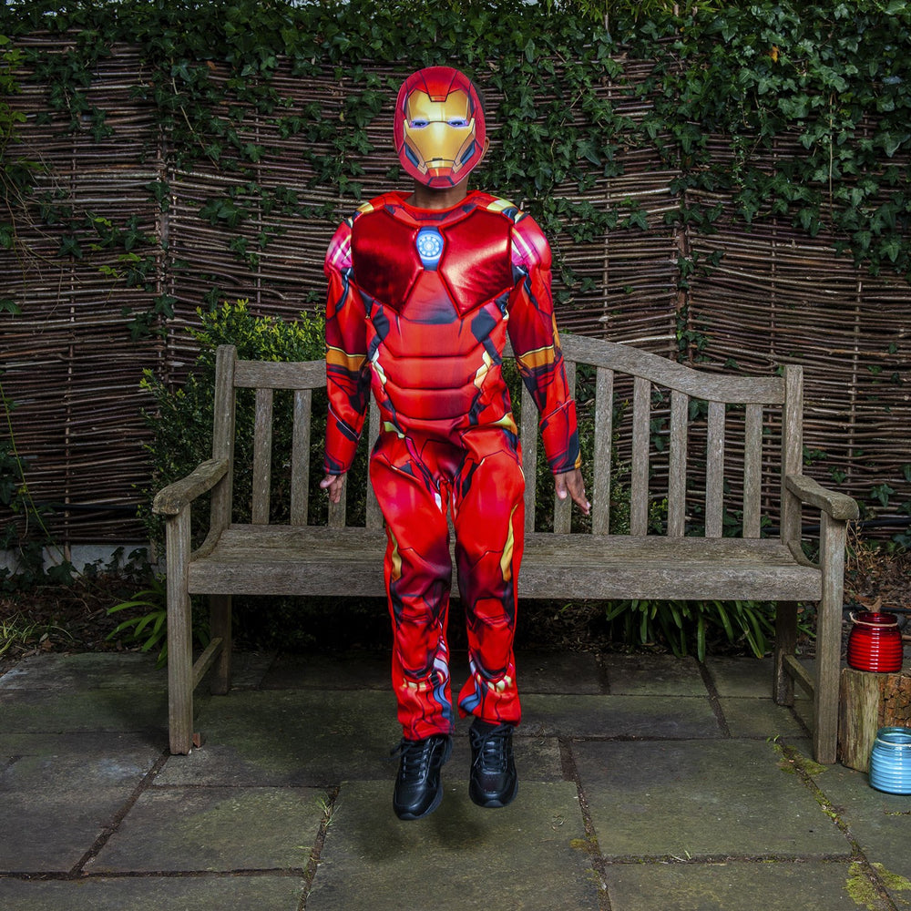Køb Rubies Marvel Iron Man Deluxe Kostume