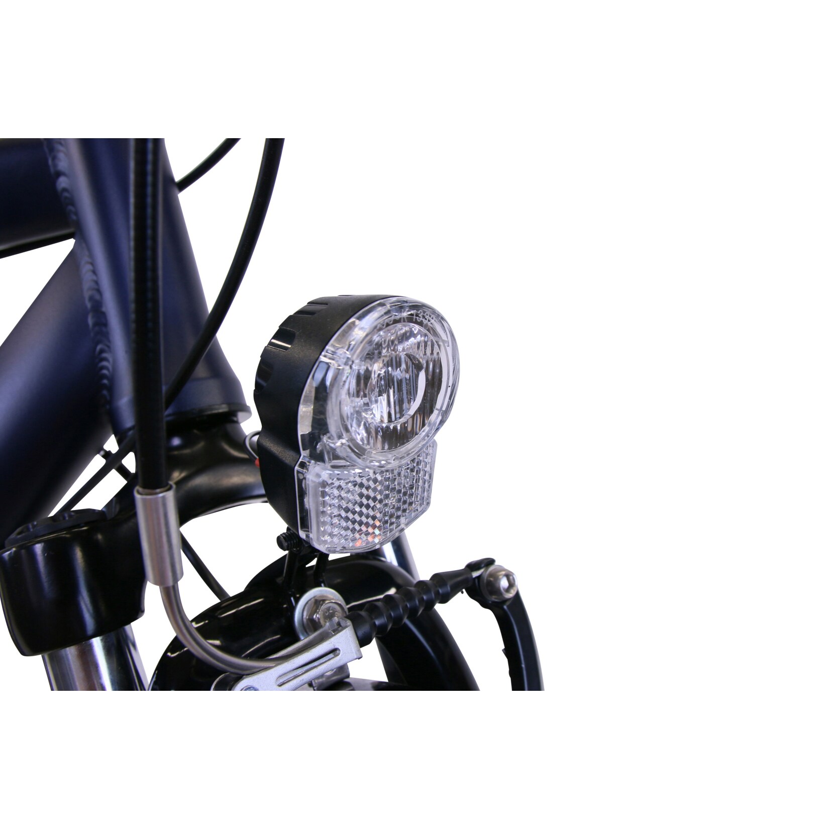 HAWK Citytrek Deluxe Gent Ocean Blue inkl. Tasche - Herren 28 Zoll - Leichtes Fahrrad mit 7-Gang Shimano Kettenschaltung & Beleuchtung I Allrounder