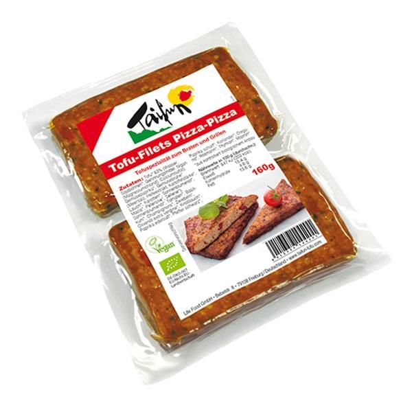 Taifun Filetes De Tofu Bio Com Sabor A Pizza