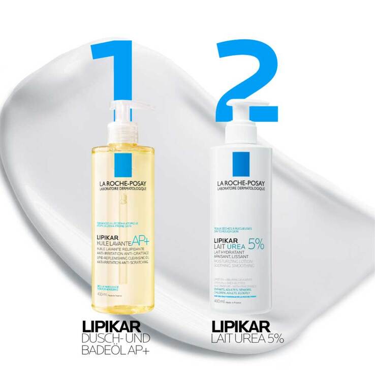 La Roche Posay Lipikar Lait Urea 5 + Lotion, 400 ml