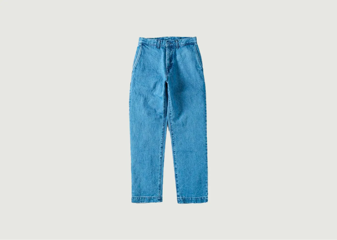Jean ample délavé Kouzo (楮-コウゾ) Japan Blue Jeans