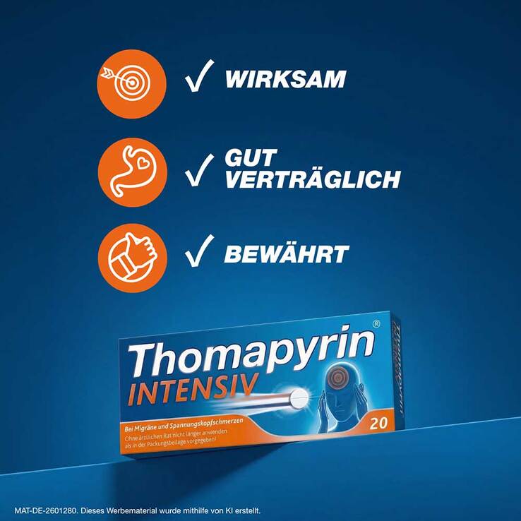 Thomapyrin INTENSIV Tabletten, 20 St