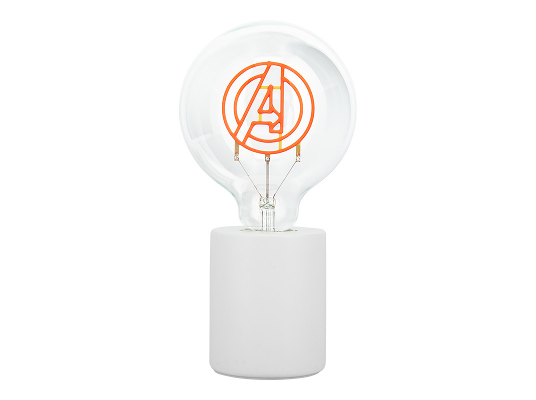 CANDEEIRO MARVEL LED NEON BULB