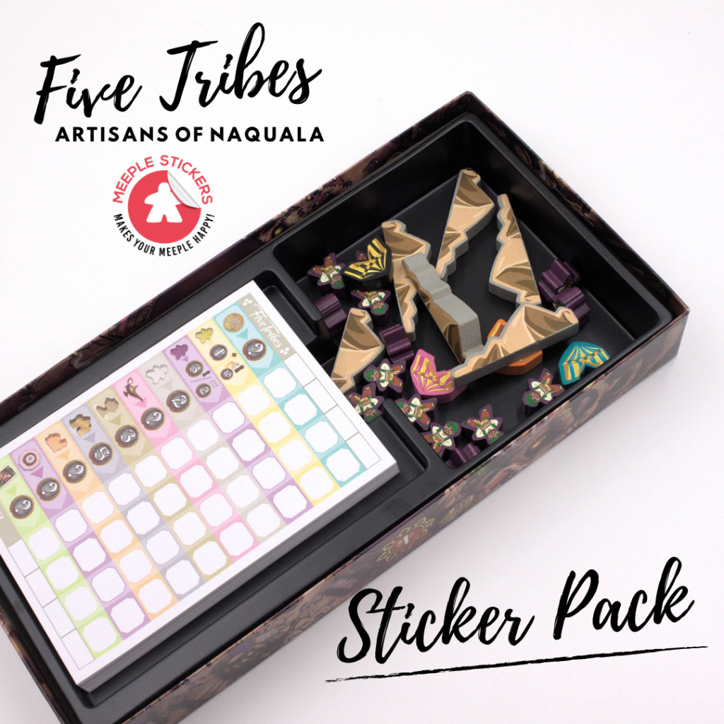 Five Tribes - Les Artisans de Naqala - Set d'autocollants