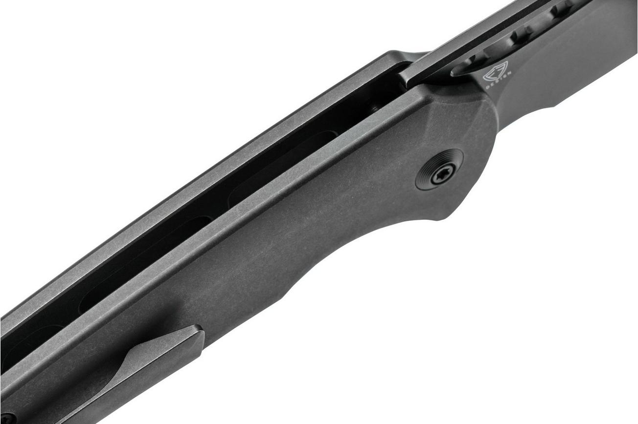 WE Knife Mini Malice WE054BL-1, Black Titanium zakmes