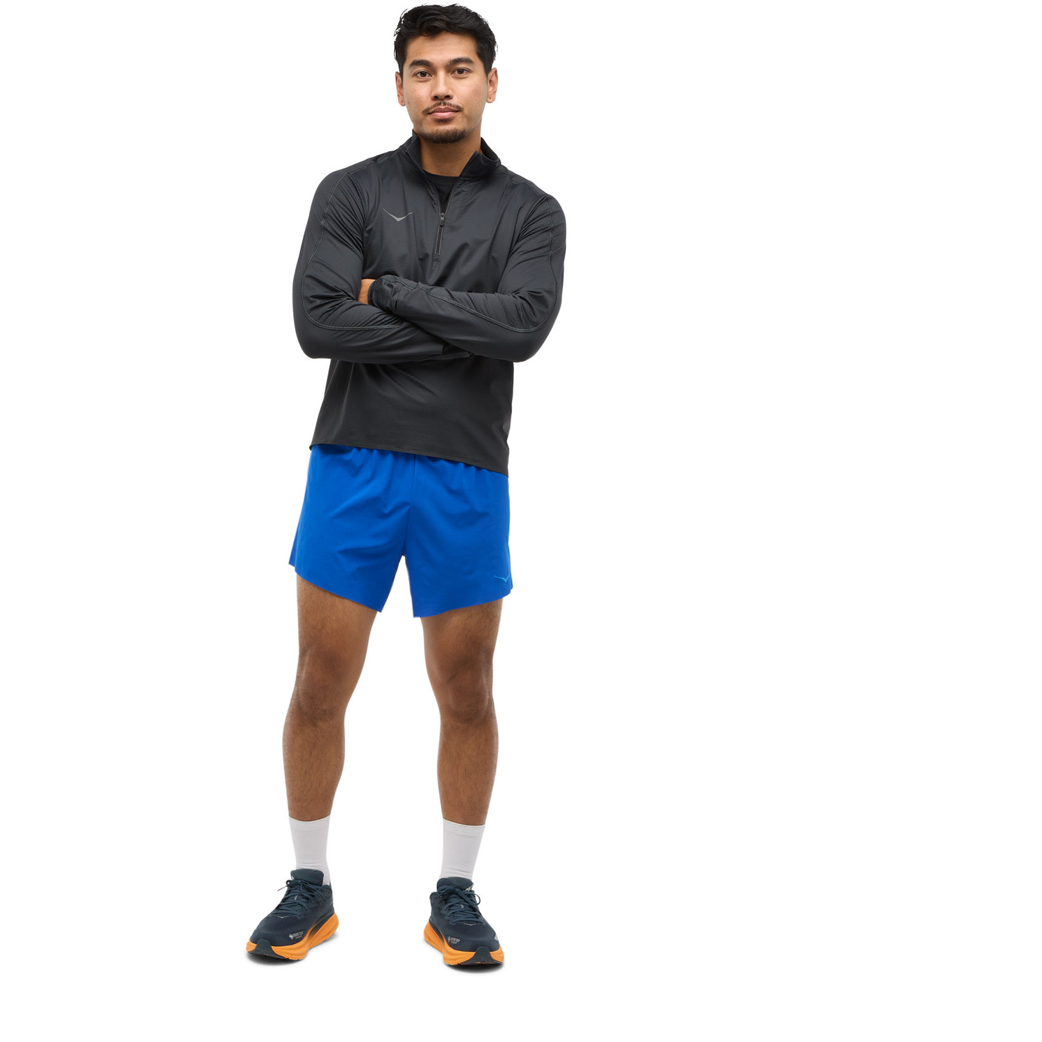 HOKA Glidetech 1/4 Zip Longsleeve T-shirt Heren