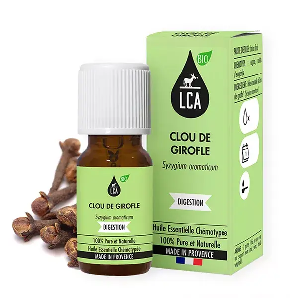 Óleo Essencial de Cravo Orgânico LCA 10 ml