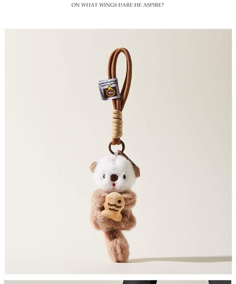 Bohod - Otter pluche riem tas charme