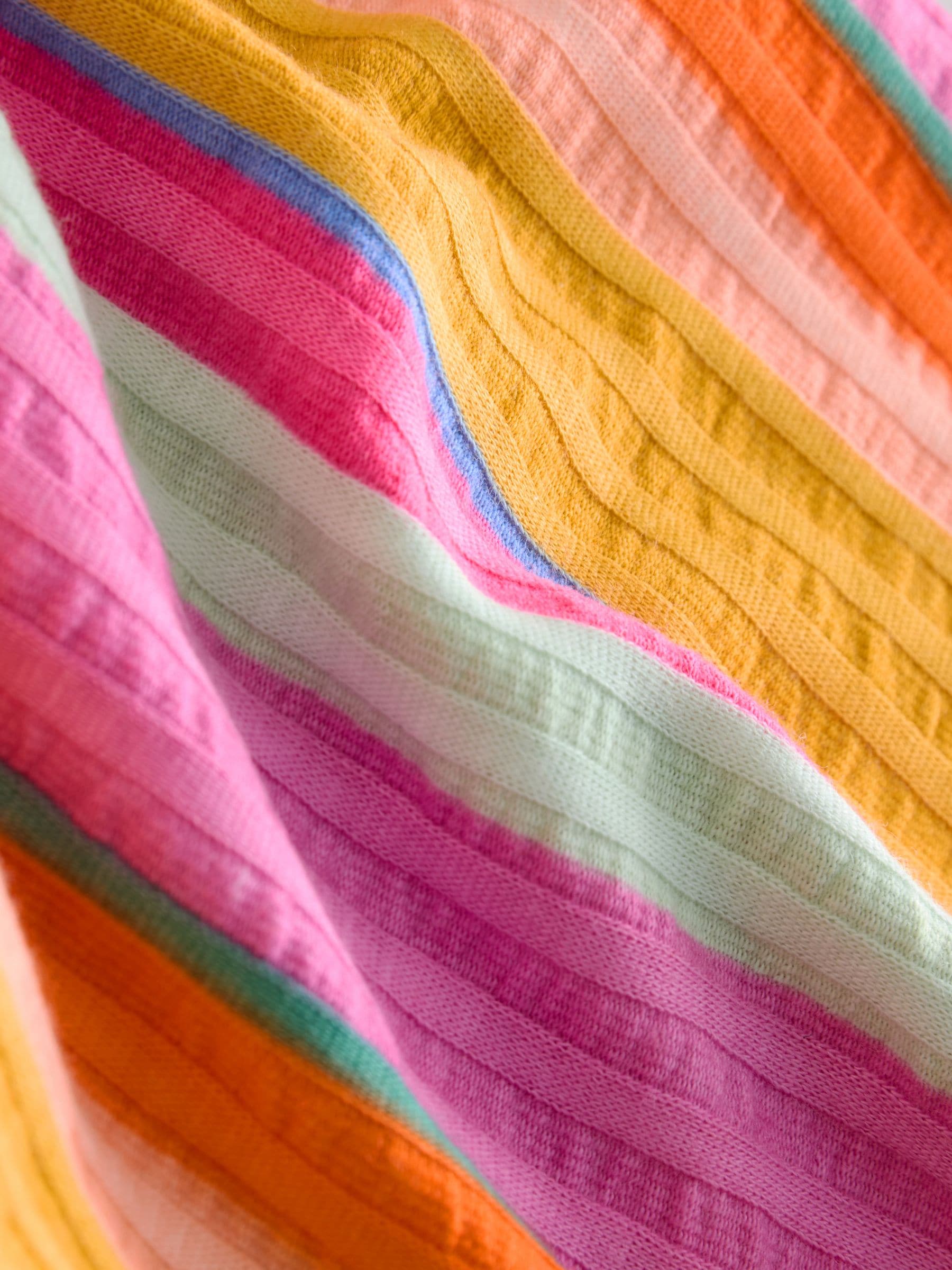 Regenboogstrepen - Broek met wijde pijpen (3mnd -7jr)