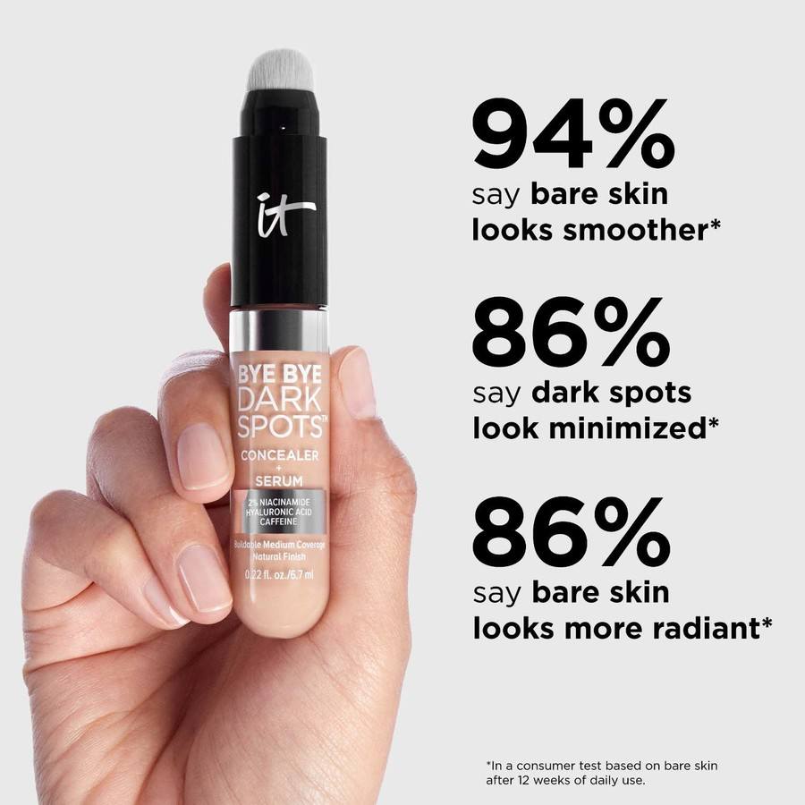 It Cosmetics Bye Bye Dark Spots Concealer + Serum Medium Cool 30 6,7ml