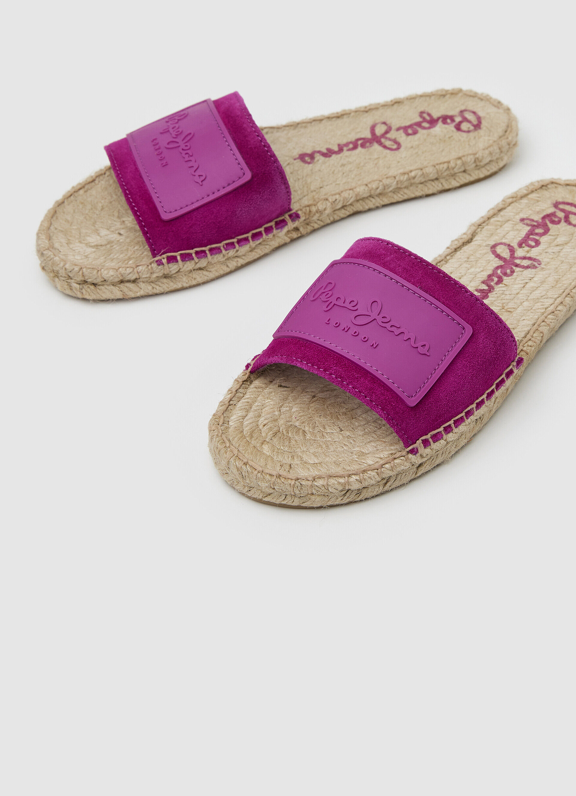 Sandálias de couro Siva Berry - roxo ameixa claro