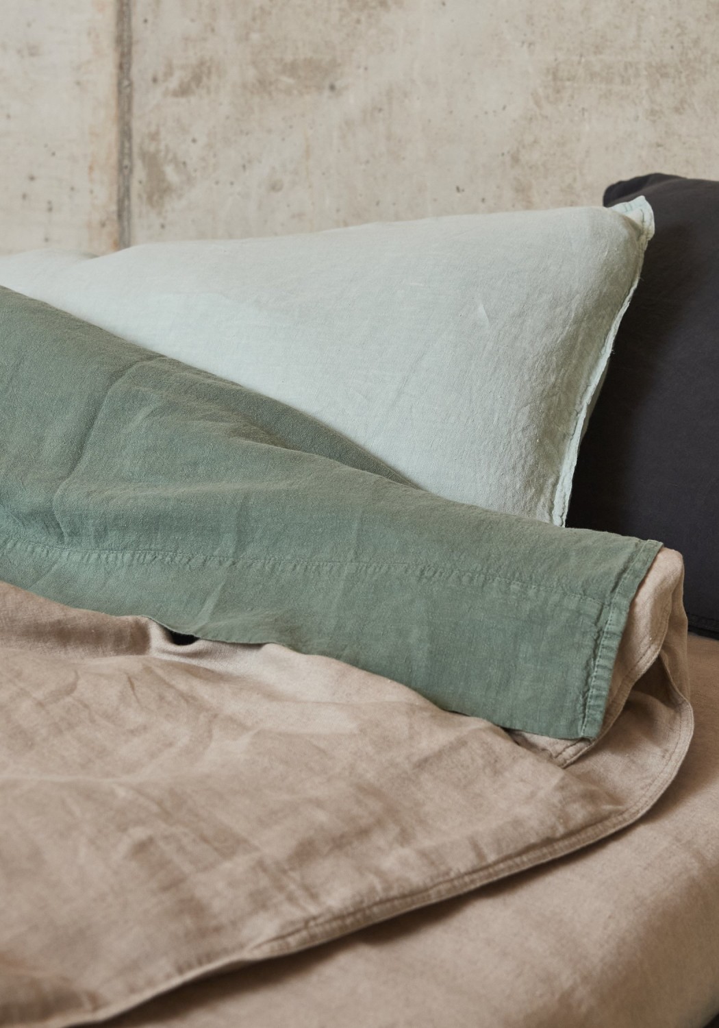 Lavie Leinen-Duvetbezug Linus Natural Undyed