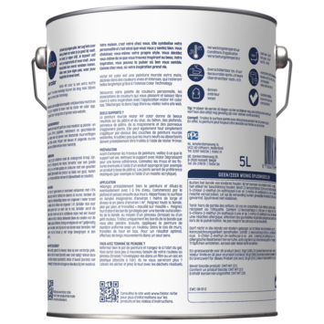 Histor My Color muurverf extra mat basis zn 2,5 liter