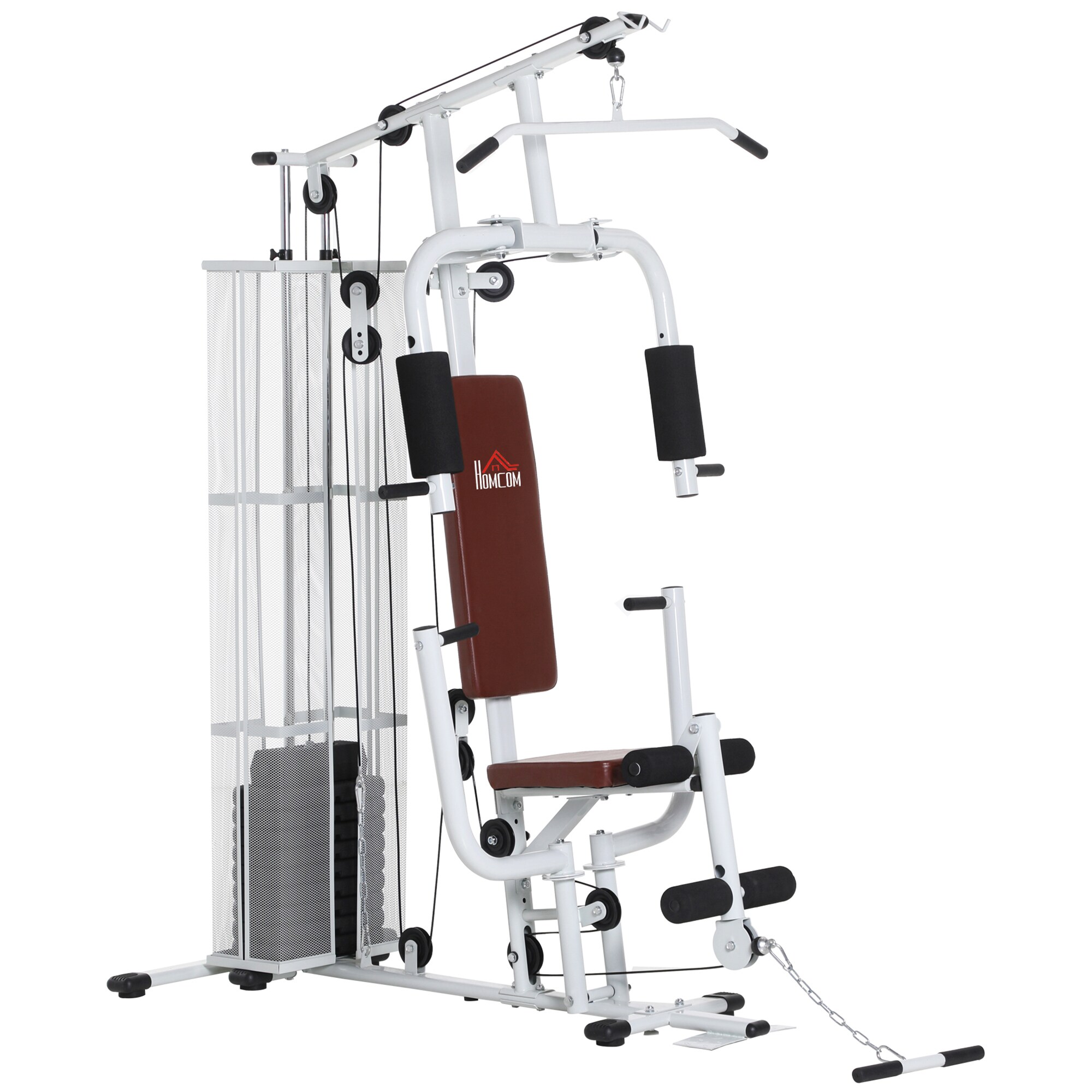 HOMCOM Kraftstation für das Home Gym 150 x 110 x 210 cm (LxBxH)