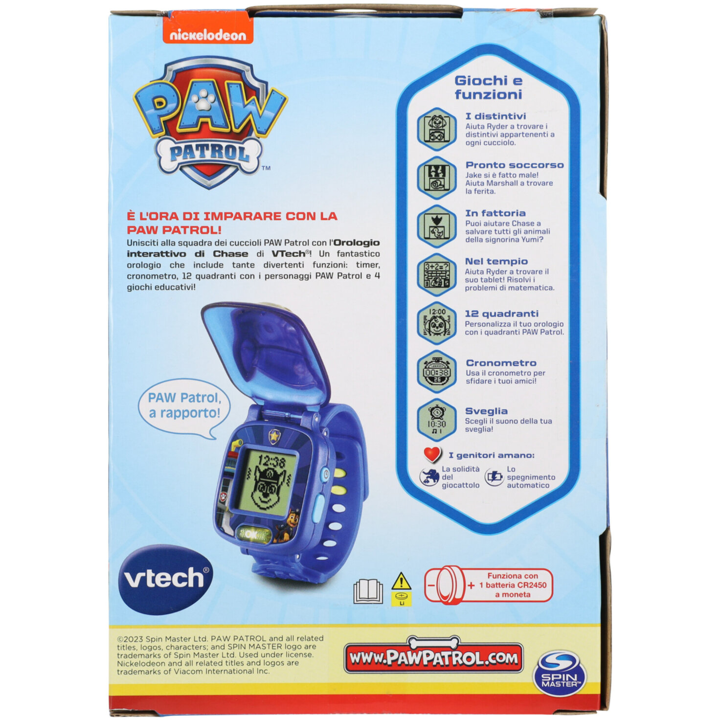 VTech Paw Patrol Orologio interattivo
