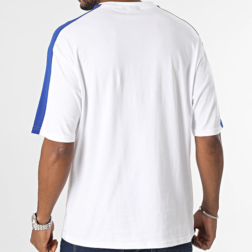 Tee Shirt A Bandes NBA Colour Block New York Knicks 60416312 Blanc