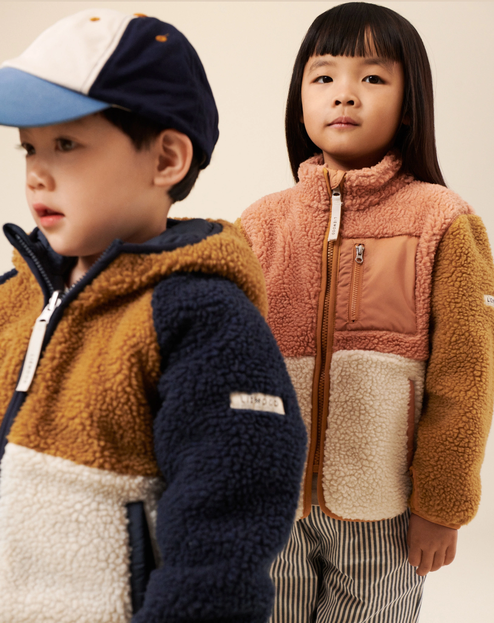Teddyfleecejacke NOLAN in tuscany rose