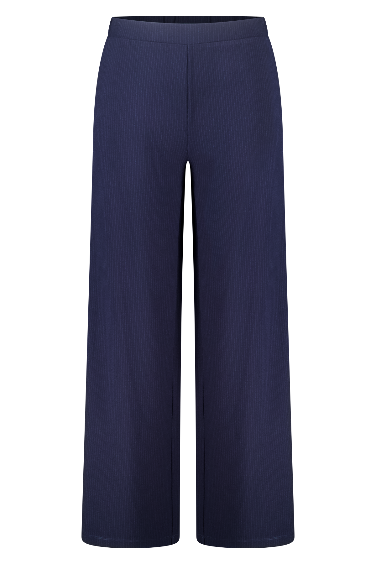 Gestreepte pantalon Navy blauw