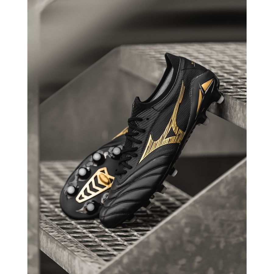 Mizuno Morelia Neo IV Beta Made in Japan FG/AG Aurum -/Doré/Noir