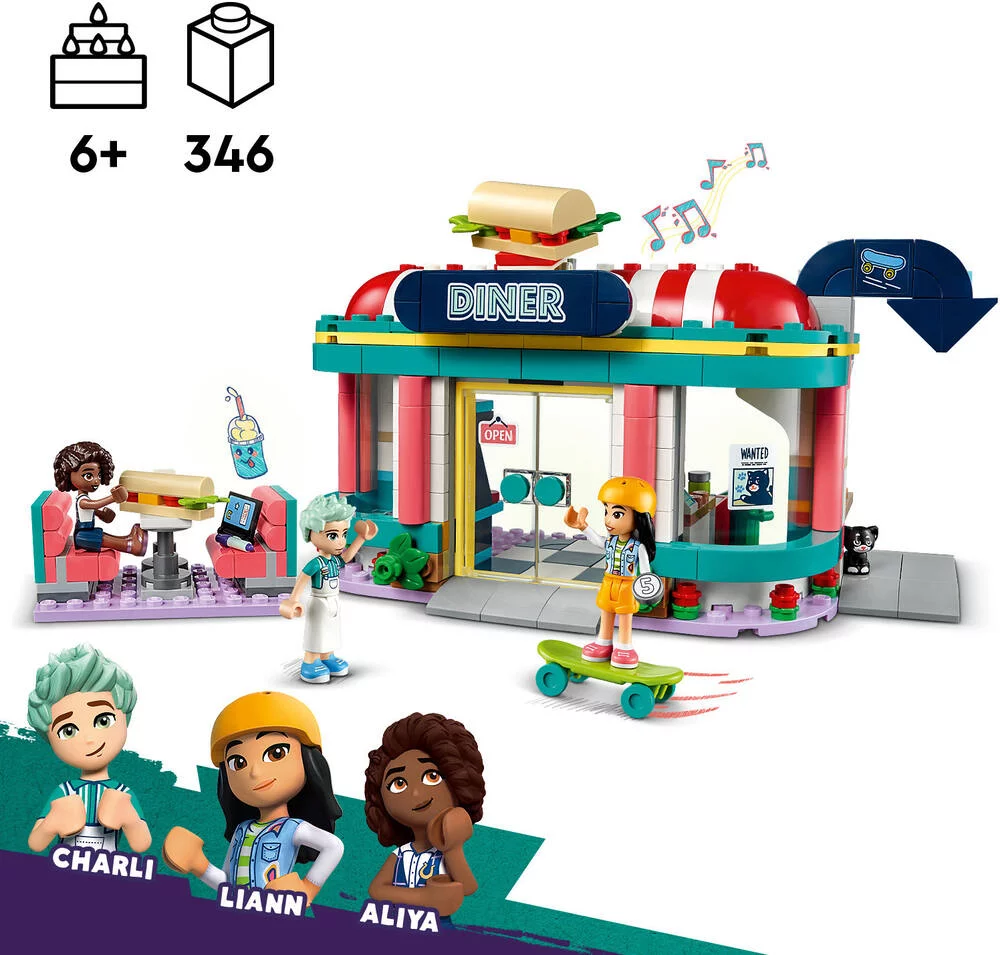 LEGO®FRIENDS 41728 - LE SNACK DU CENTRE-VILLE